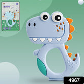 Silicone Dinosaur Teether For Baby (1 Pc Mix Design Color)